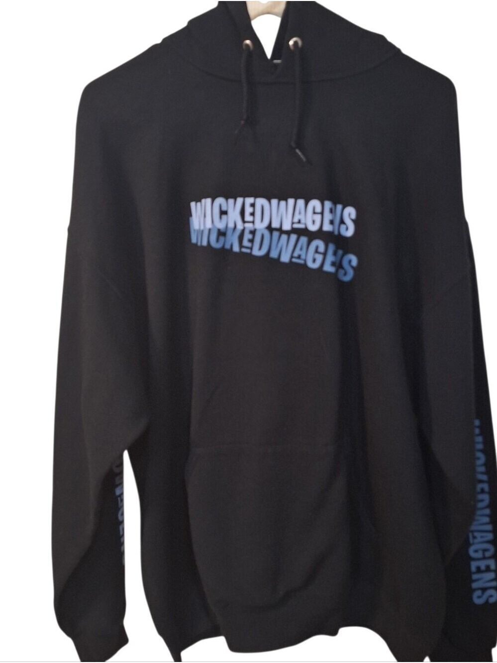 VW Wicked Wagens Black Hoodie XL Jerzees